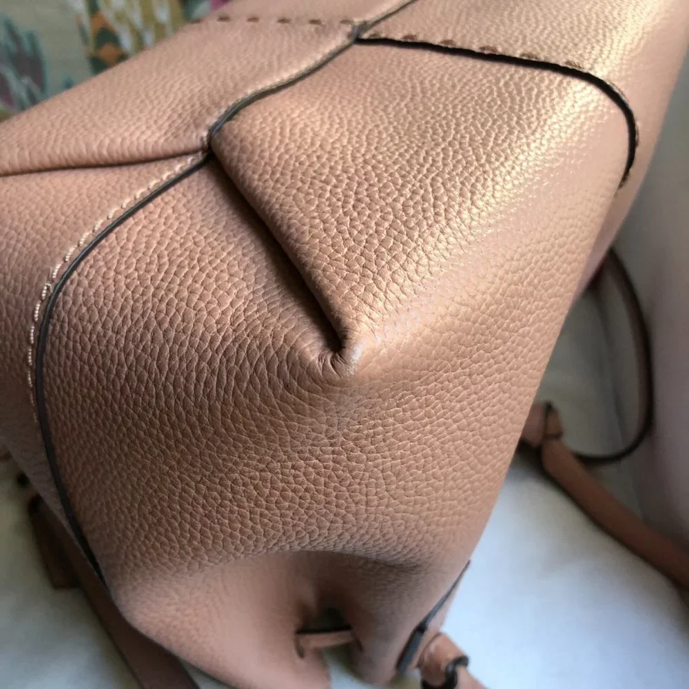 💗 Tory Burch McGraw Small Drawstring Satchel in Medowsweet